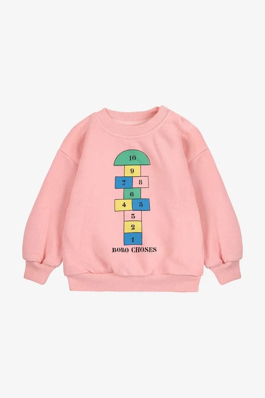 Детская толстовка из хлопка в стиле Hopscotch - фото 2