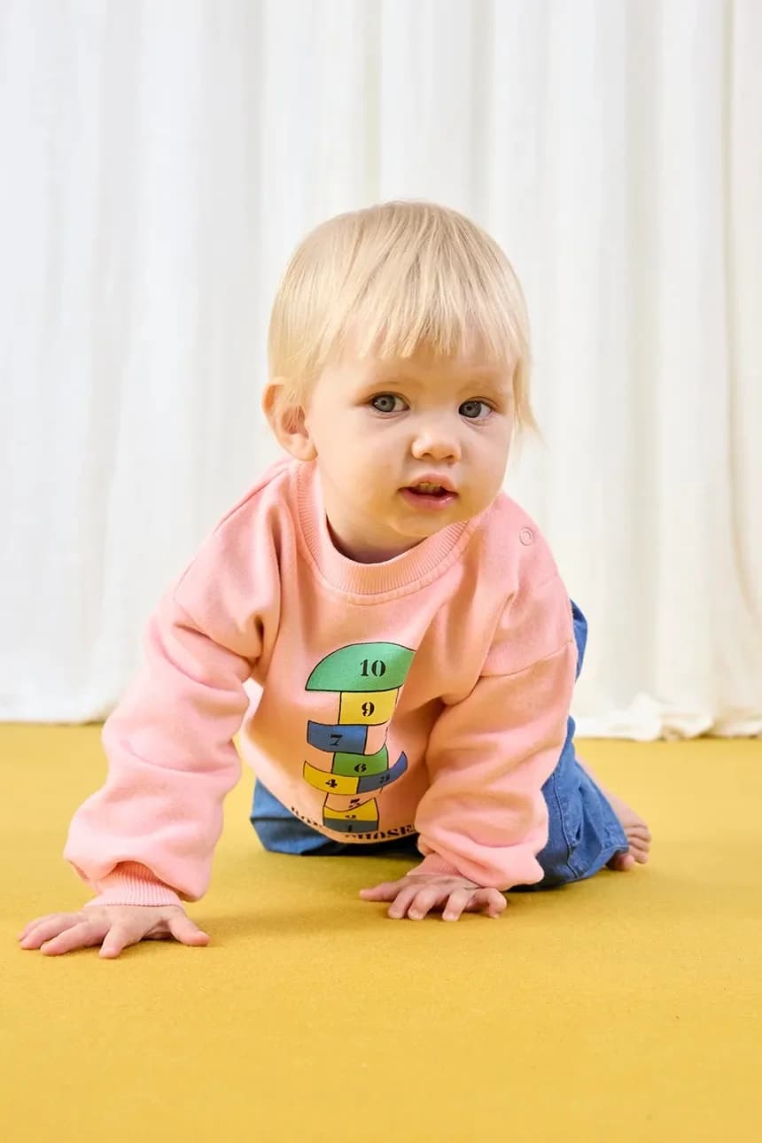 Детская толстовка из хлопка в стиле Hopscotch - фото 5