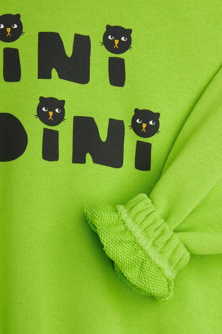 Детский хлопковый свитшот Mini Rodini Cats - фото 5
