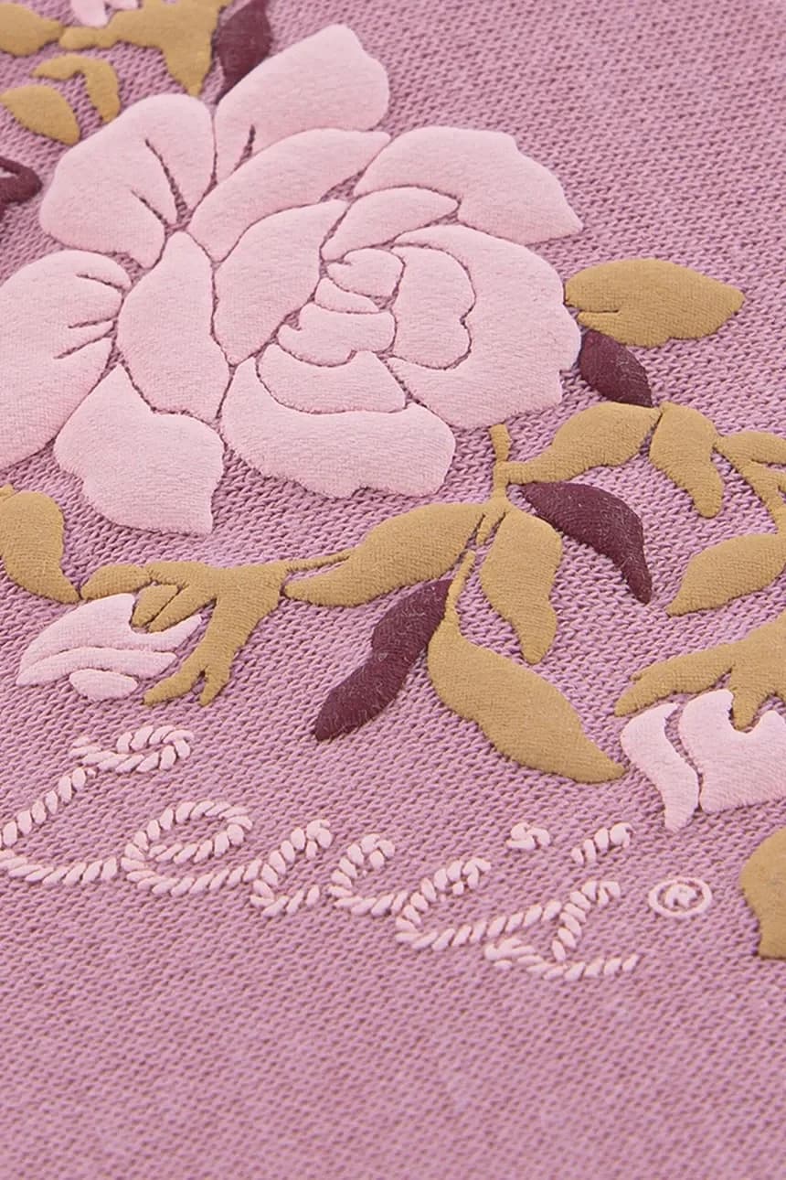 Детский свитшот ROSE FRONT TUCK CREW - фото 4