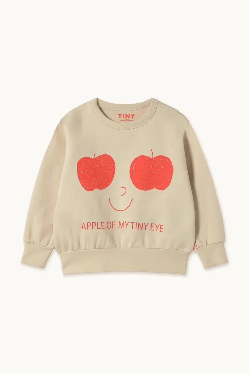 Детская толстовка из хлопка APPLES EYES GRAPHIC SEATSHIRT - фото 2