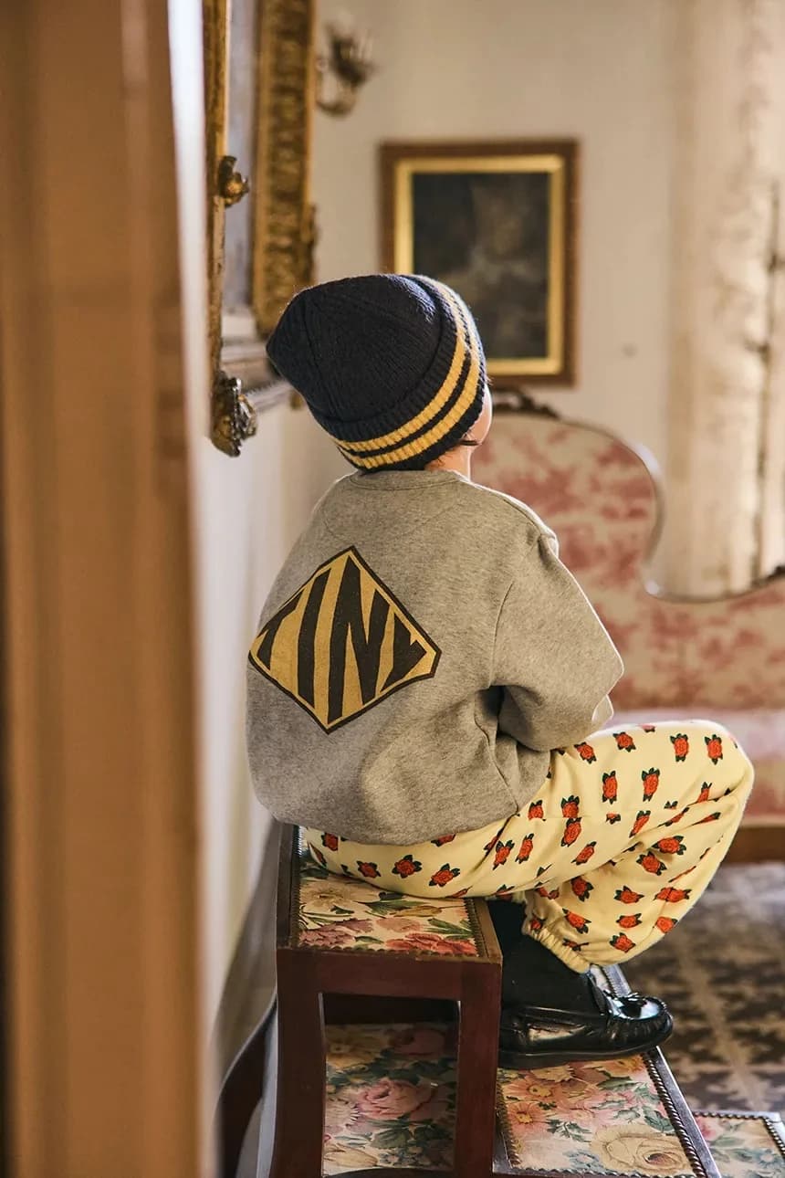 Детская хлопковая толстовка DIAMOND TINY GRAPHIC SEATSHIRT