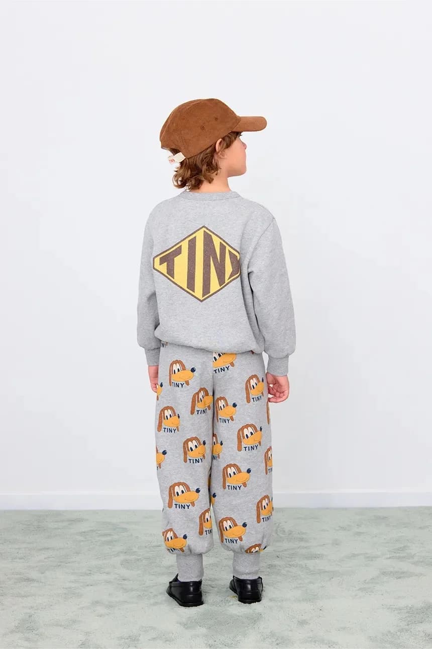 Детская хлопковая толстовка DIAMOND TINY GRAPHIC SEATSHIRT - фото 5