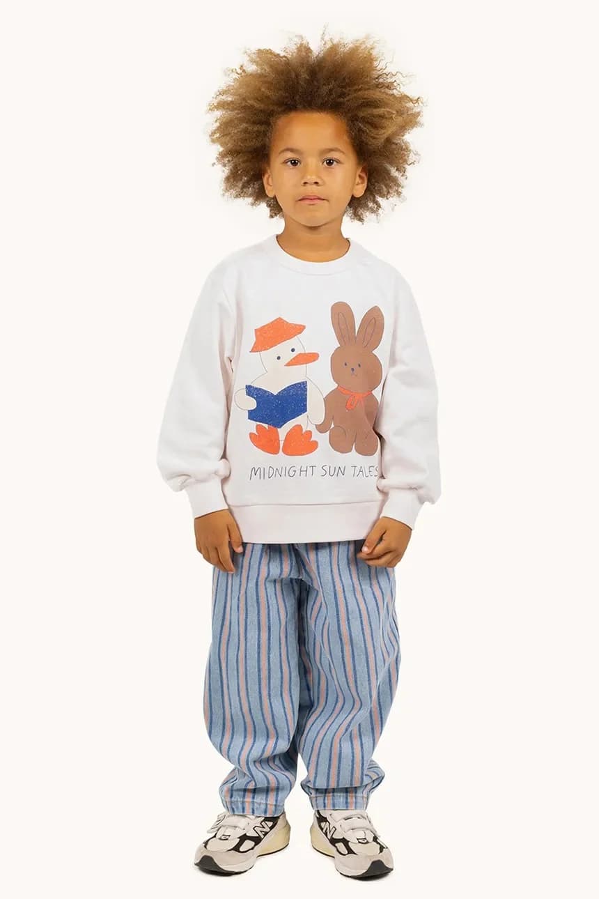 Детская толстовка из хлопка READERS GRAPHIC SEATSHIRT - фото 4