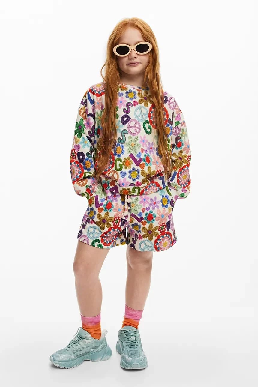 Детская хлопковая толстовка