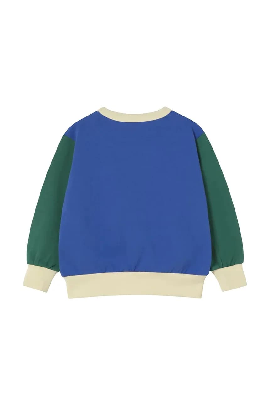 Детская толстовка из хлопка COLOR BLOCK SEATSHIRT - фото 3