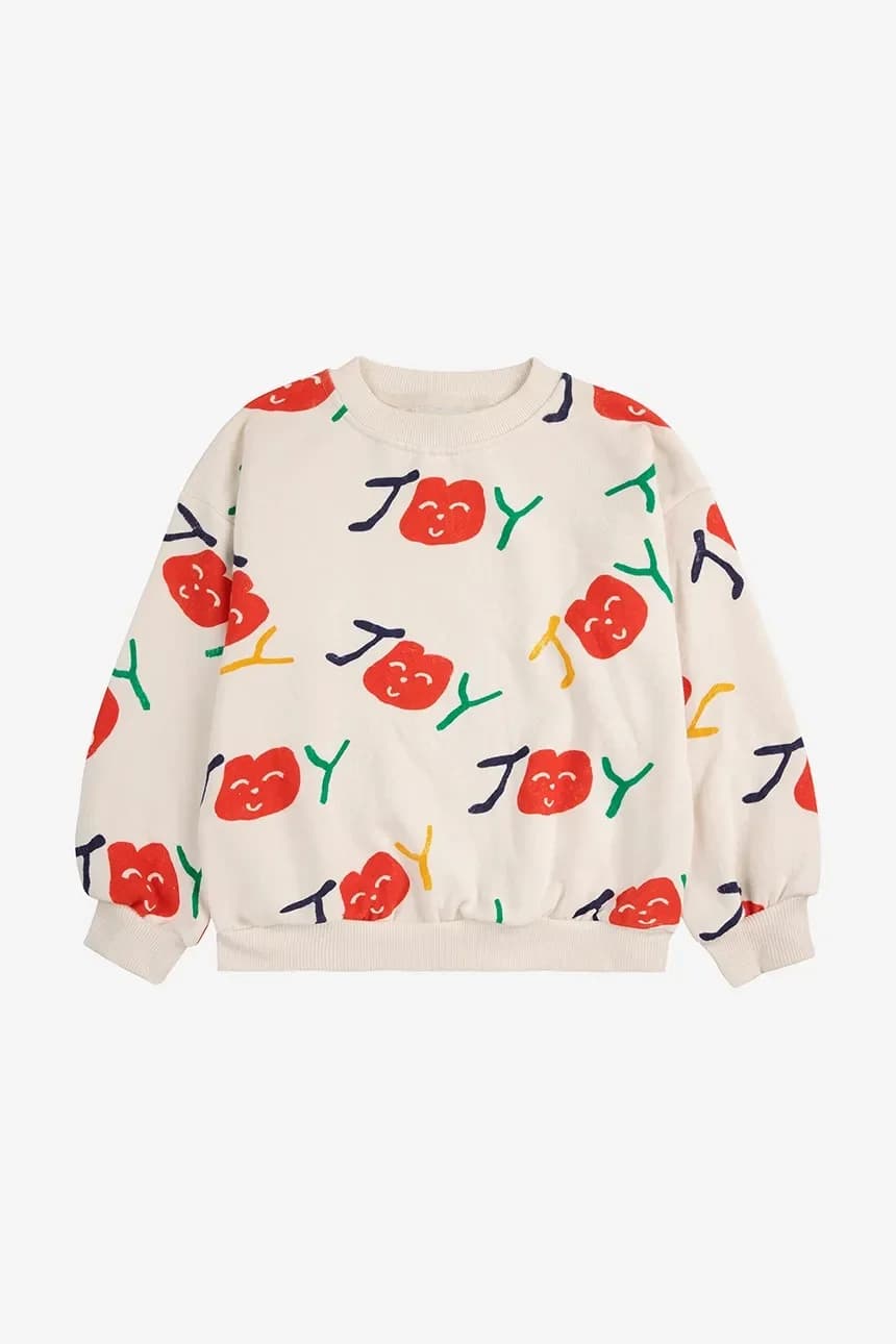 Детская хлопковая толстовка с улыбкой - фото 2