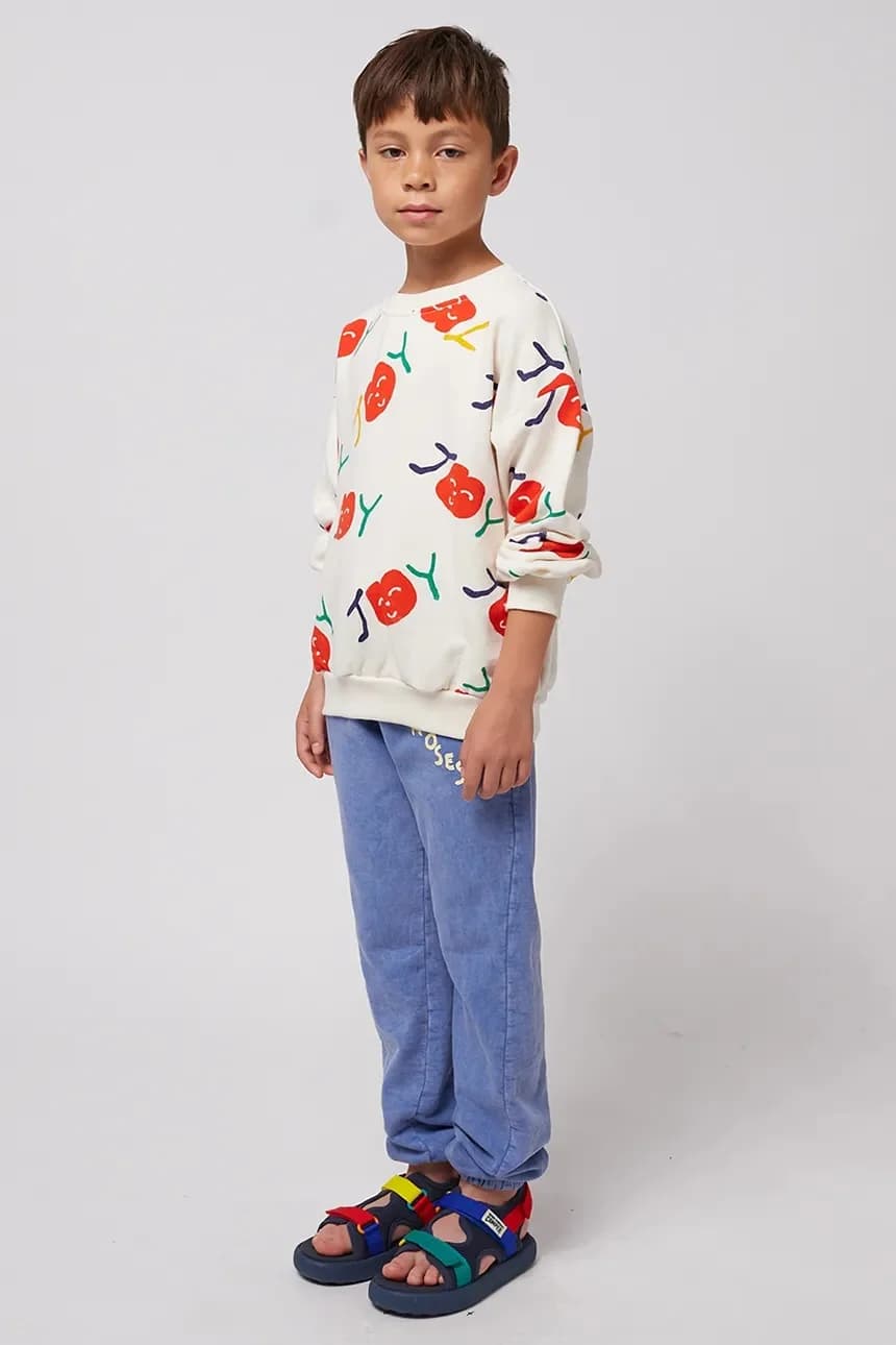 Детская хлопковая толстовка с улыбкой - фото 5