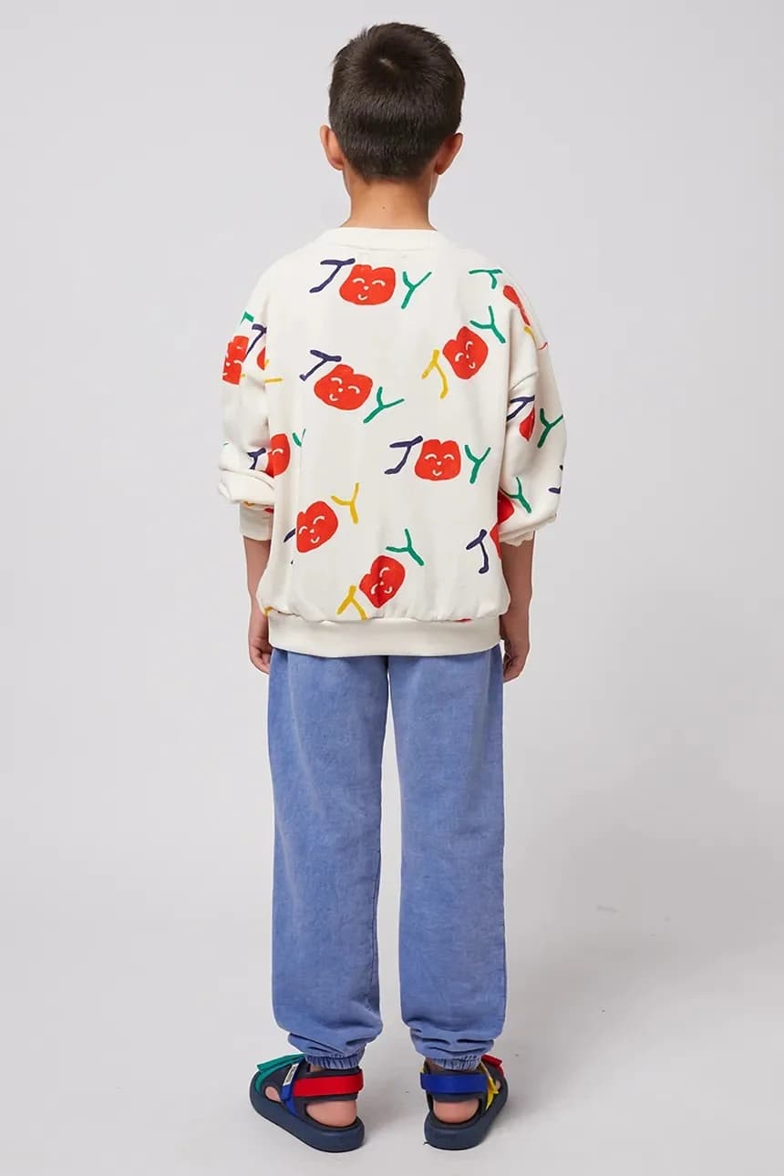 Детская хлопковая толстовка с улыбкой - фото 6