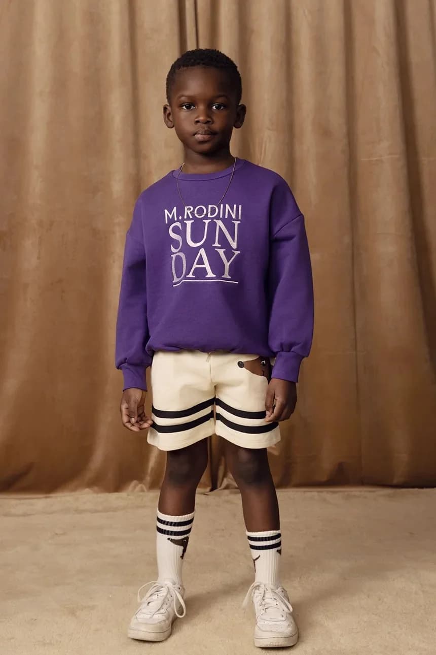 Детская хлопковая толстовка Sunday