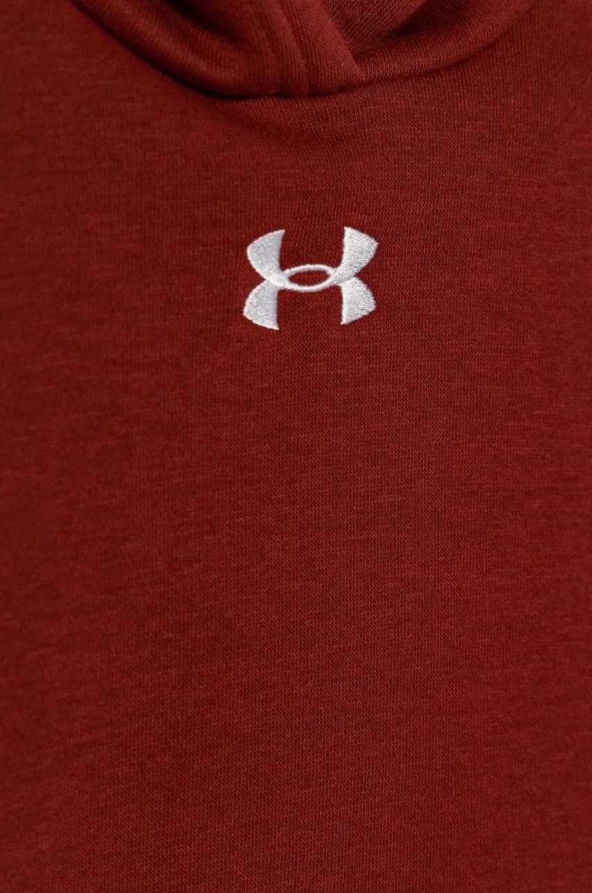 Укороченный детский флисовый свитшот UA Rival - фото 3