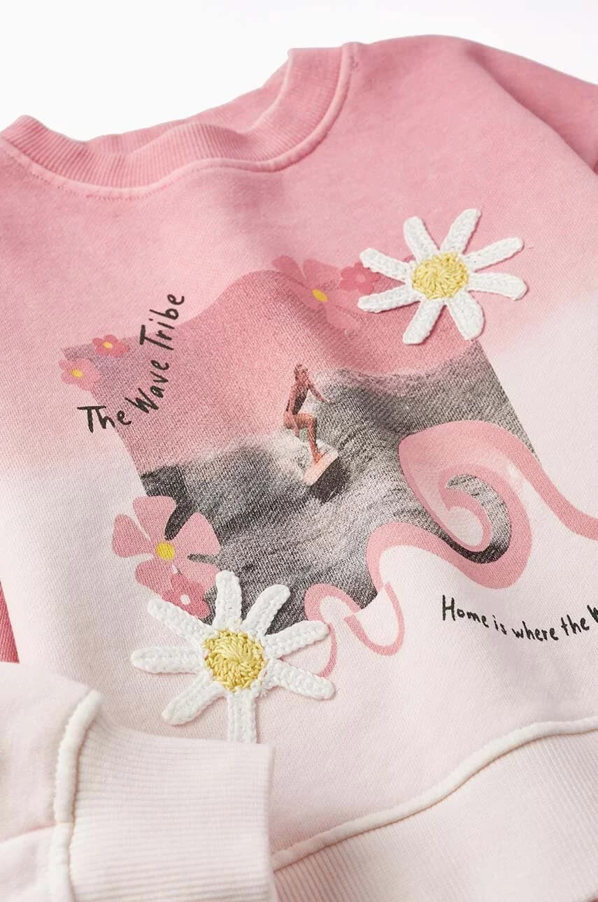 Детская хлопковая толстовка - фото 3