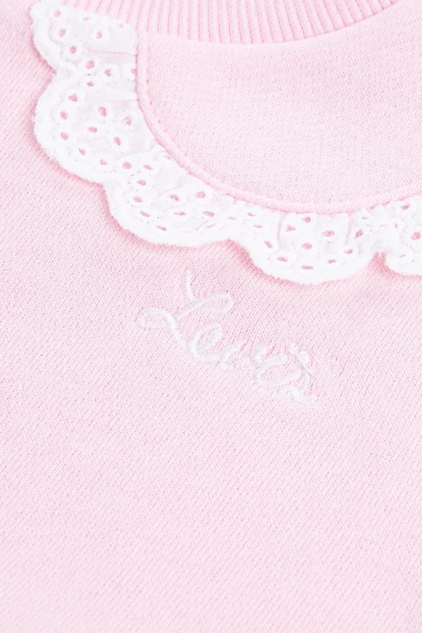 Детская толстовка с воротником PETER PAN CREW NECK - фото 4