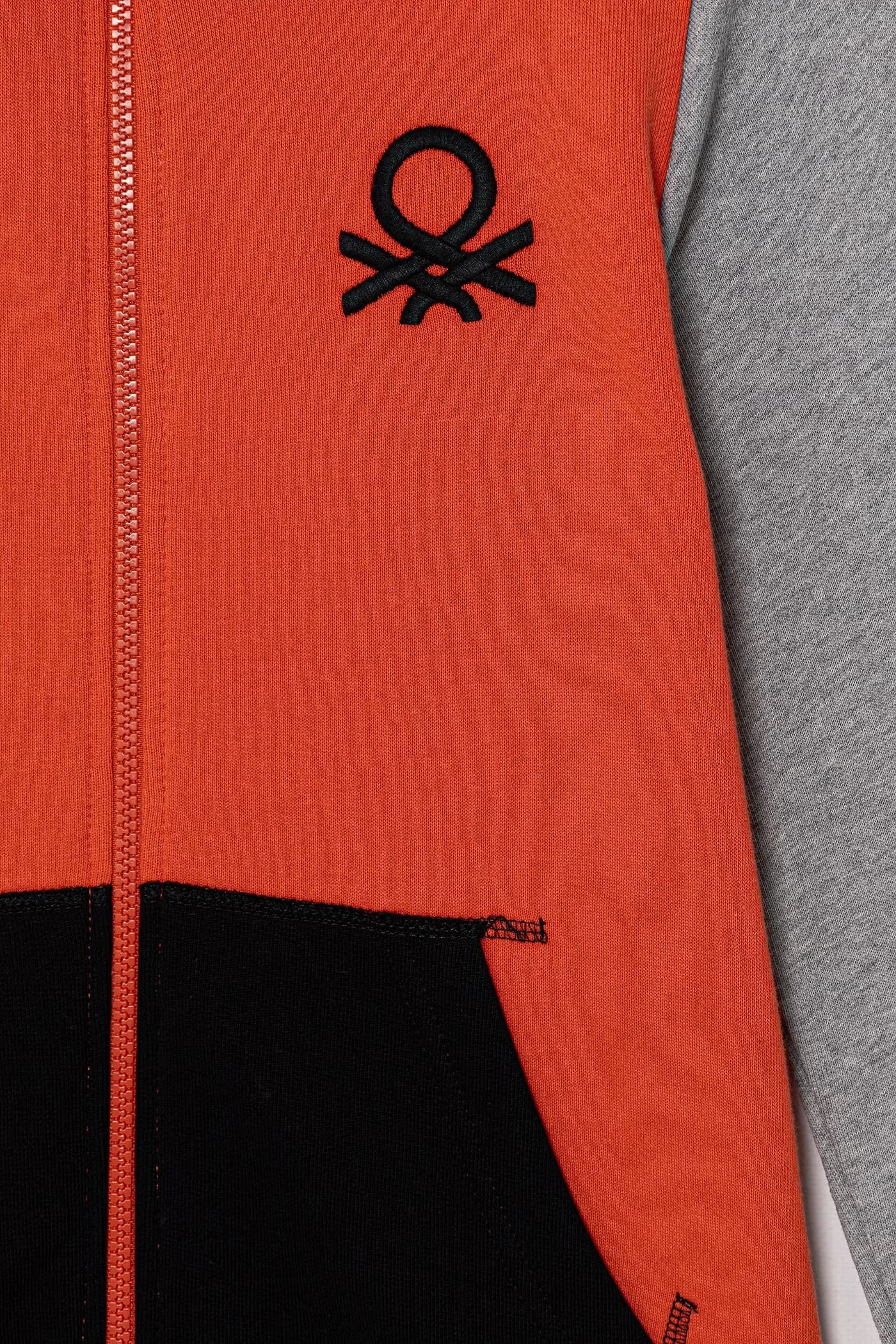 Детская хлопковая толстовка с капюшоном - фото 3