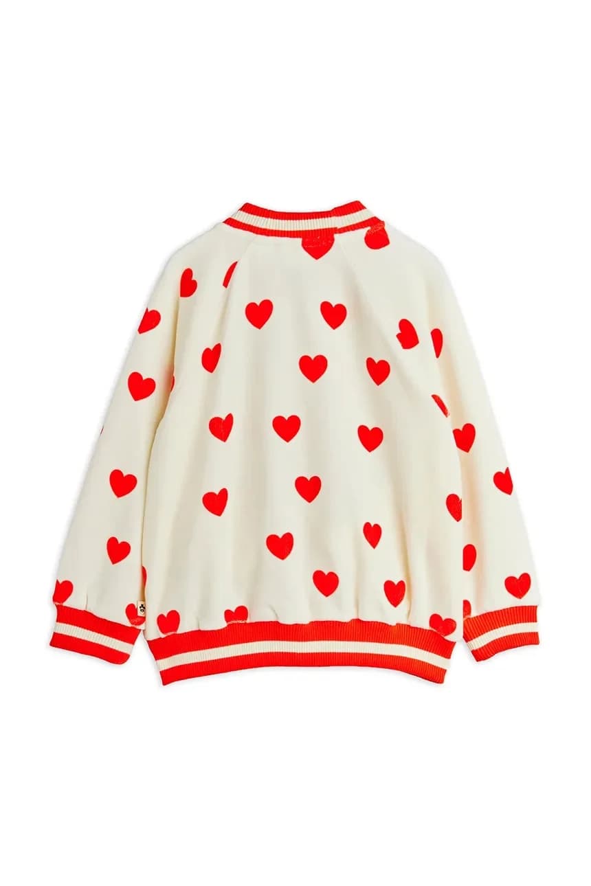 Детская толстовка с сердечками - фото 3