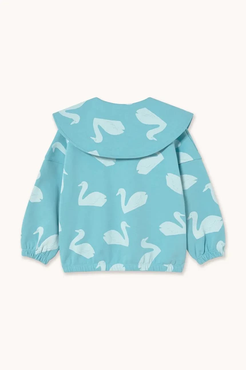 Детская толстовка из хлопка BIG SWANS SWEATSHIRT - фото 3