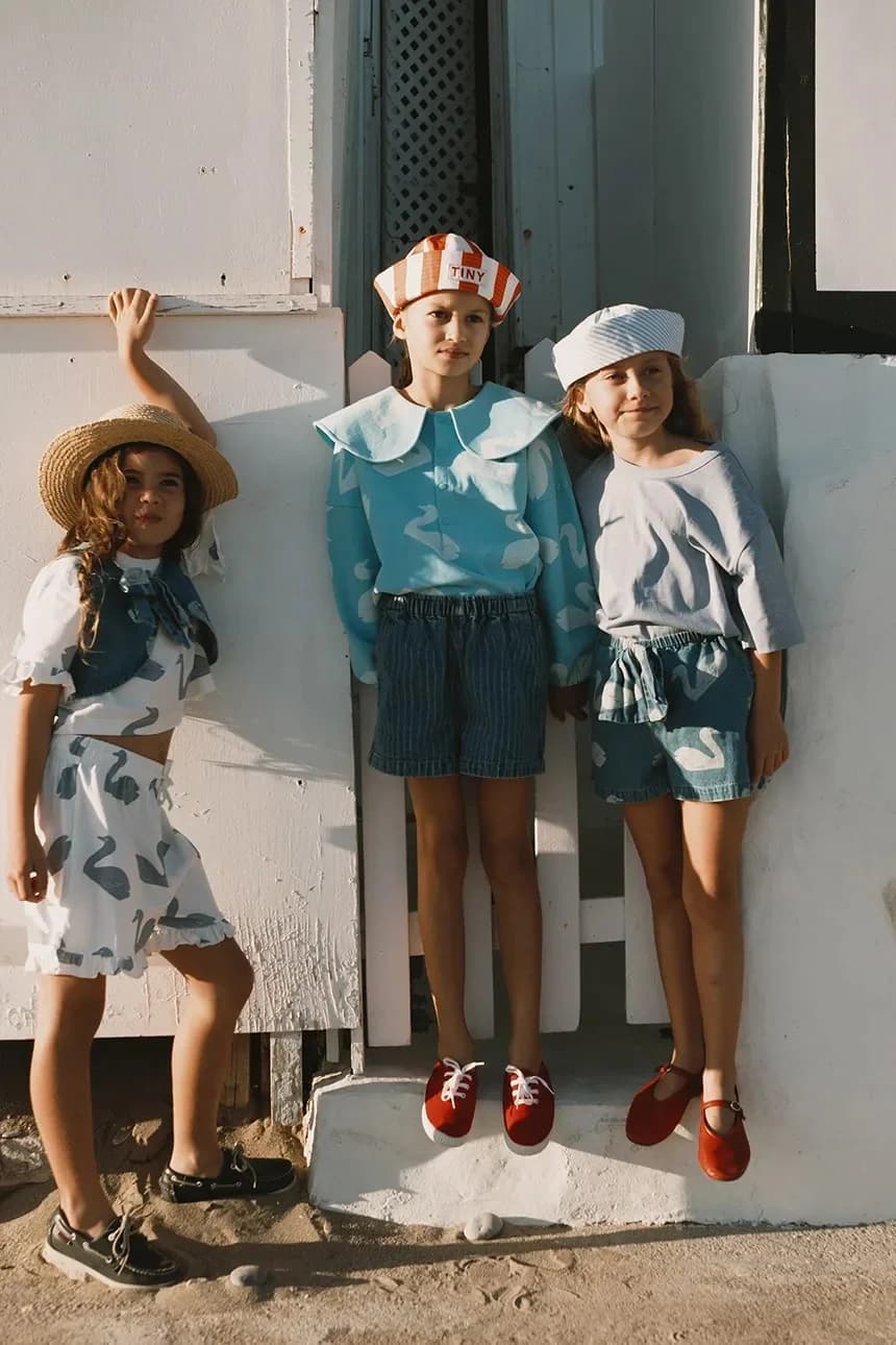 Детская толстовка из хлопка BIG SWANS SWEATSHIRT - фото 6