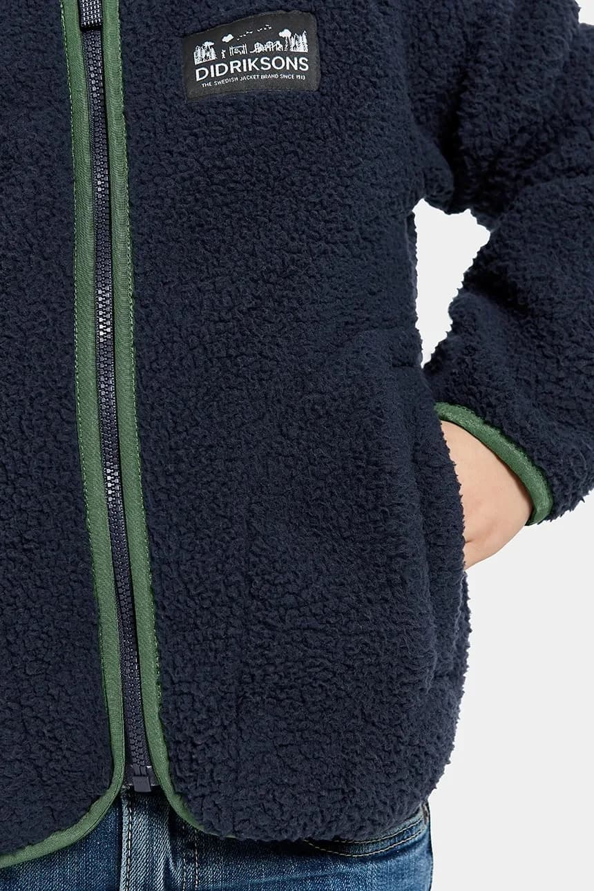 Детская флисовая толстовка GIBBS KIDS FULLZIP - фото 4