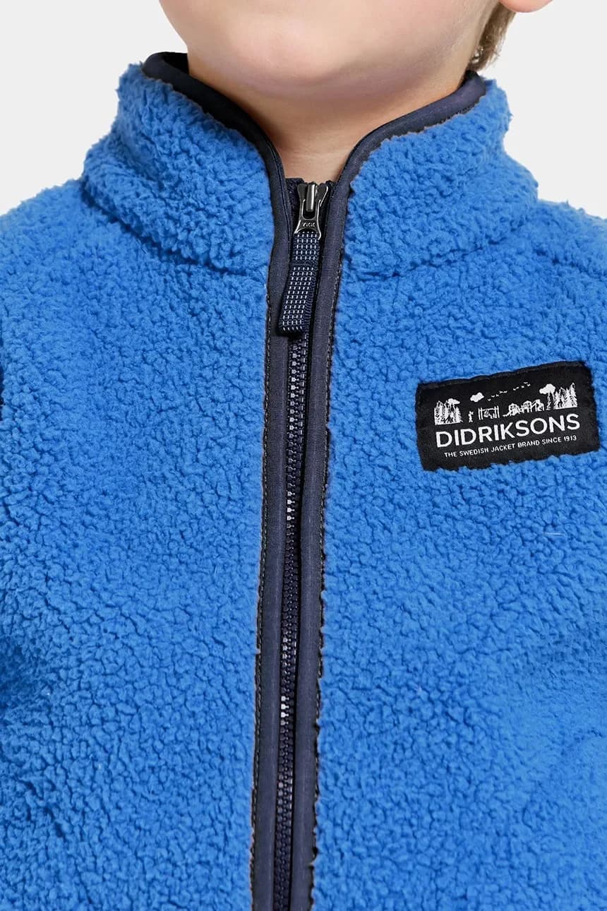 Детская флисовая толстовка GIBBS KIDS FULLZIP - фото 4