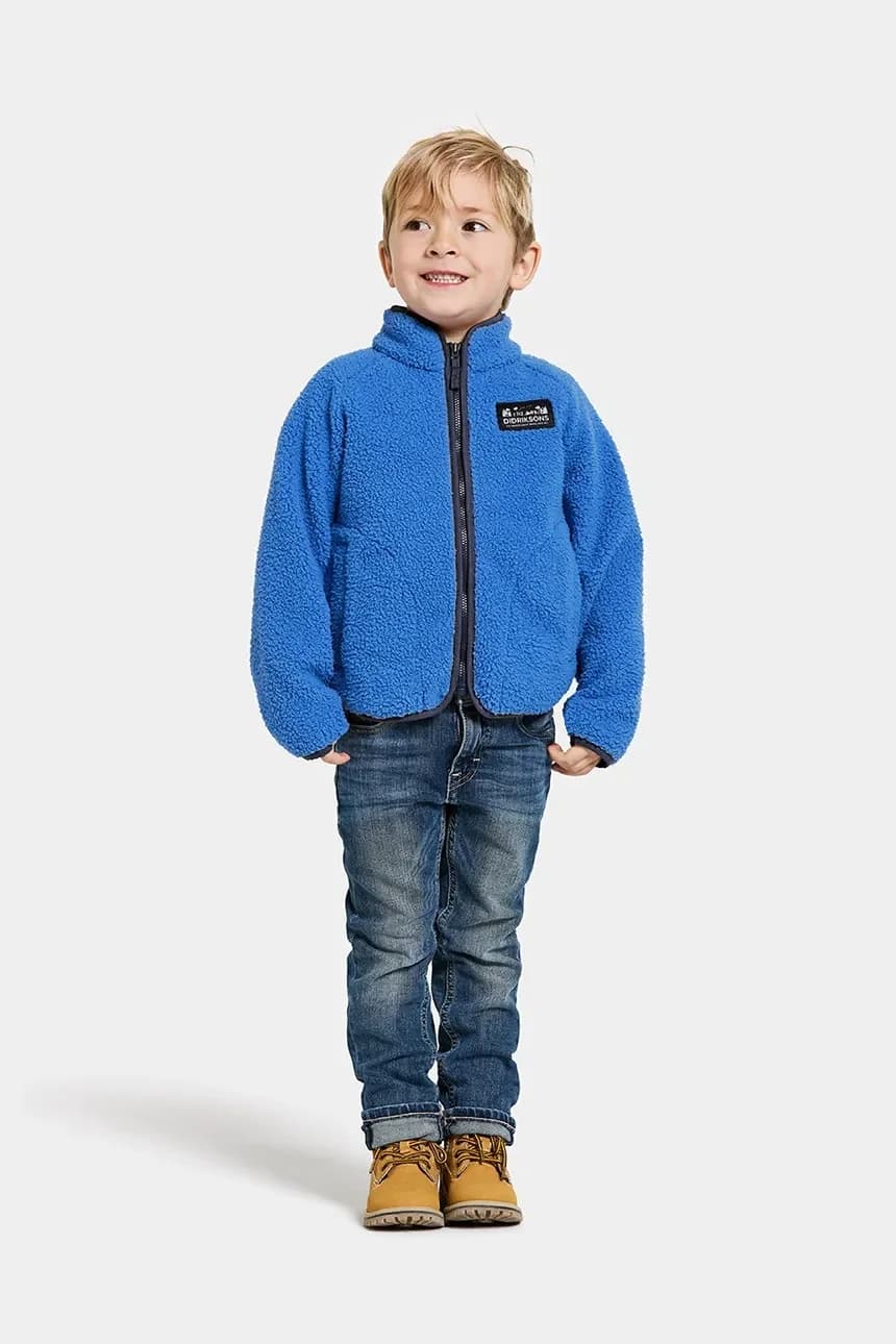 Детская флисовая толстовка GIBBS KIDS FULLZIP - фото 5