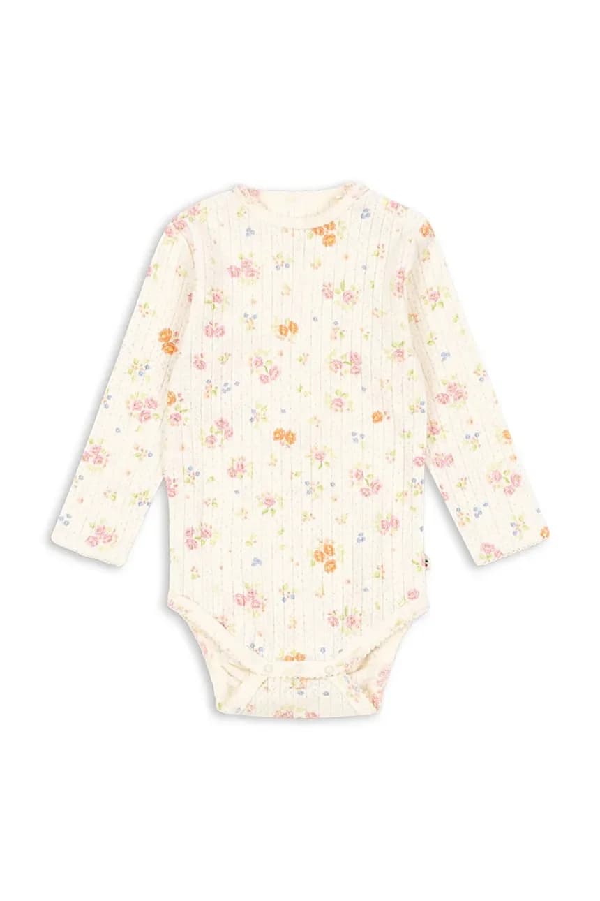 Хлопковое детское боди MINNIE BODY GOTS