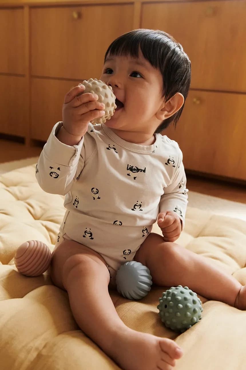 Детские боди с принтом Yanni Grow LS, 2 шт. - фото 3