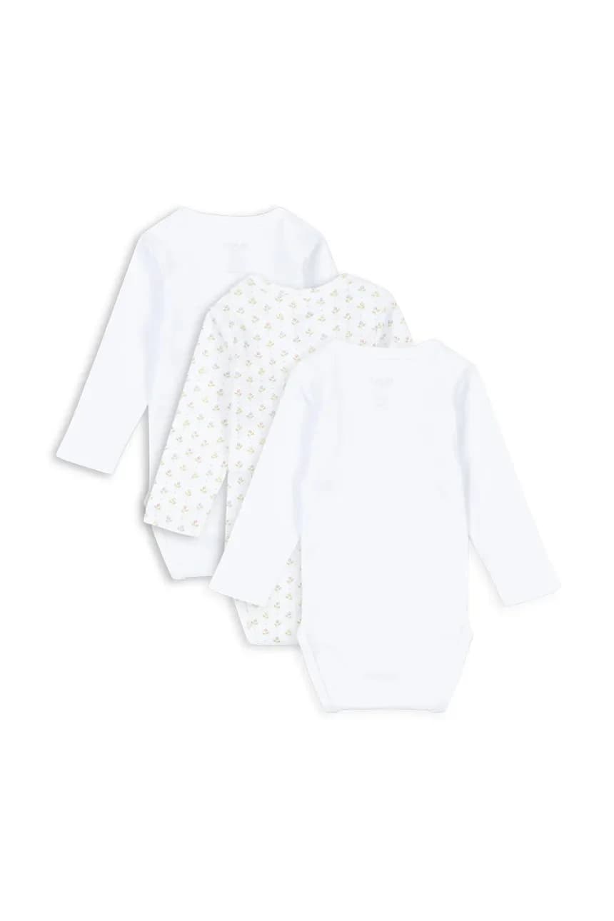 Хлопковое детское боди FIO 3 PACK LS BODY OCS 3 шт. - фото 2