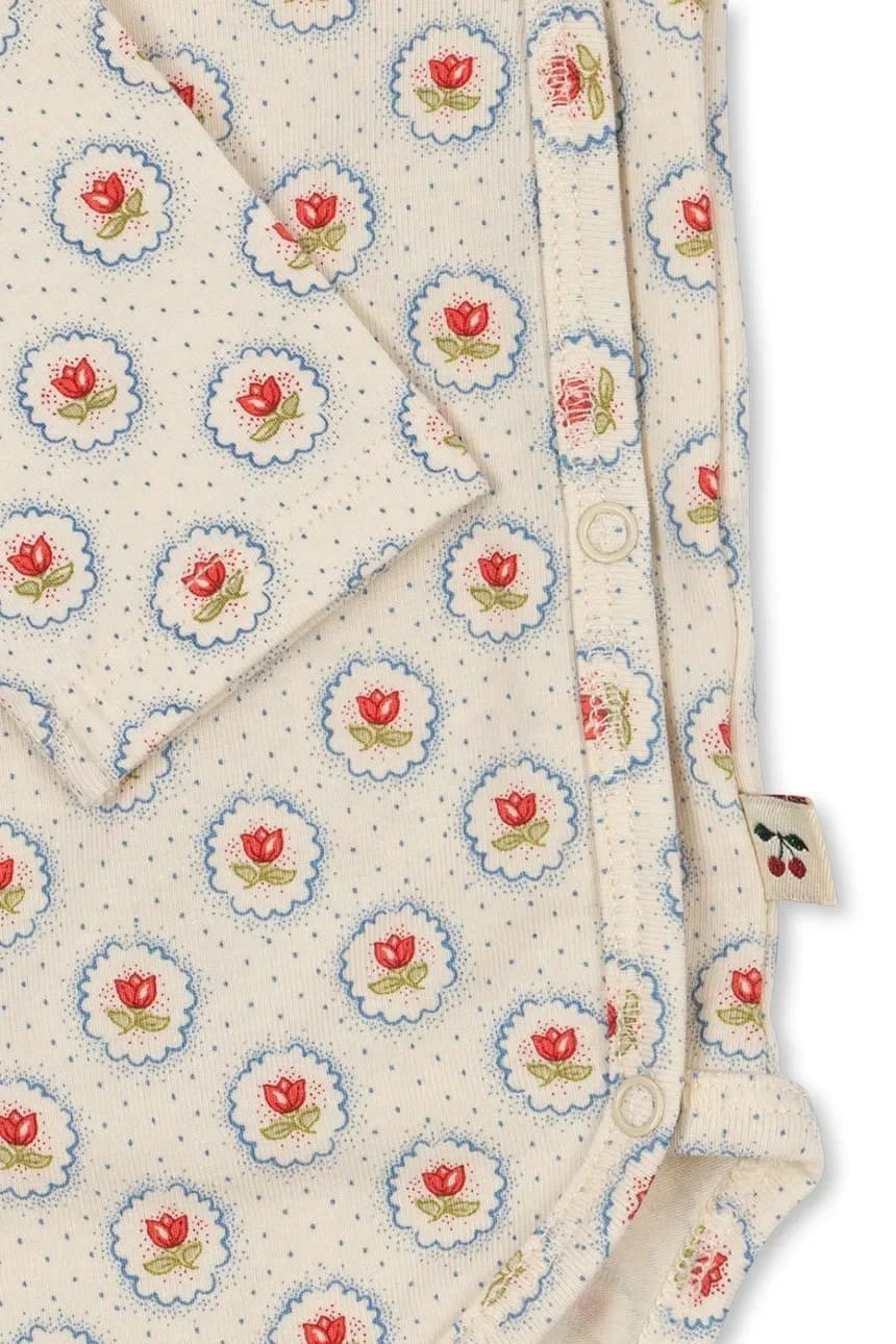 Боди для малышей BASIC LS NEWBORN BODY GOTS - фото 4