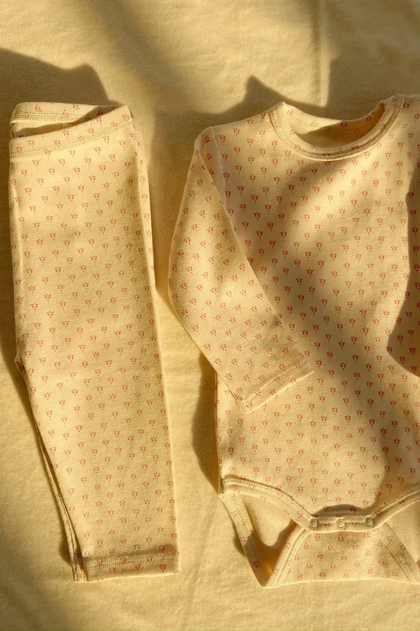 Боди для малышей BELLO LS BODY OCS - фото 8