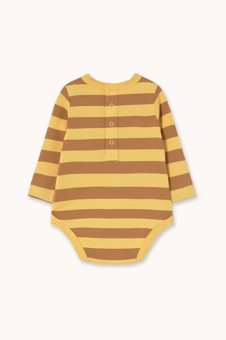 Хлопковое детское боди STRIPES KNIT BODY - фото 2