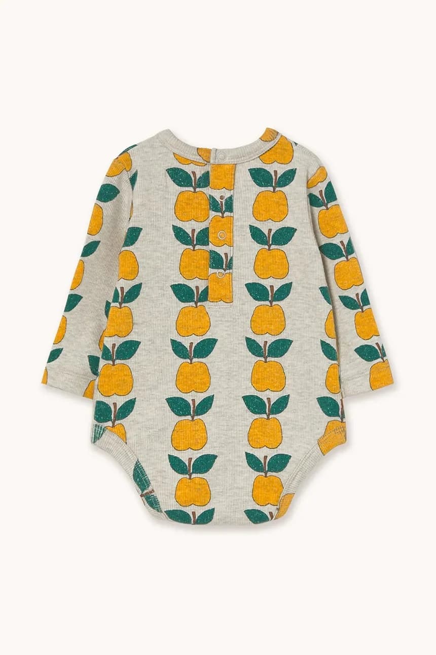 Хлопковое детское боди APPLES RIB BODY - фото 2