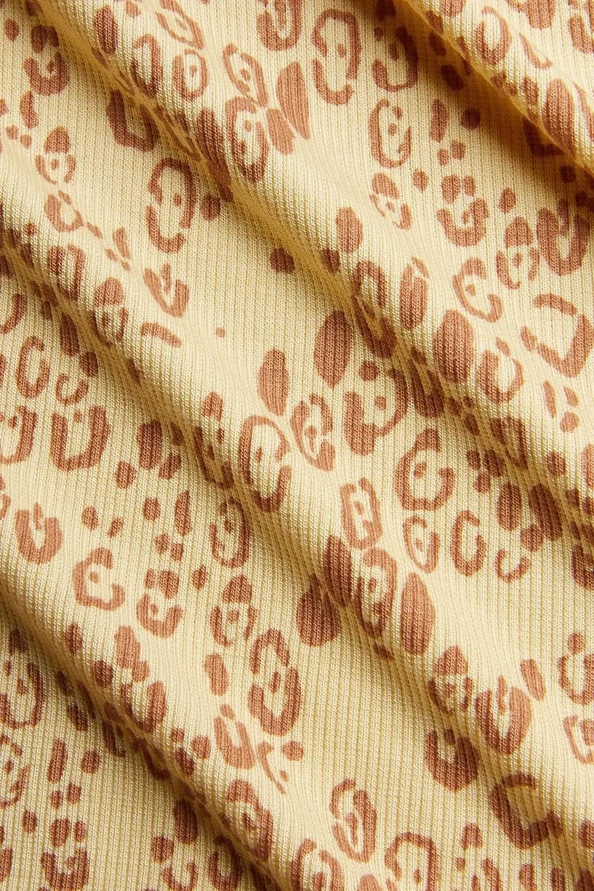 Мини-боди с леопардовым принтом для малышей, 2 шт. - фото 4