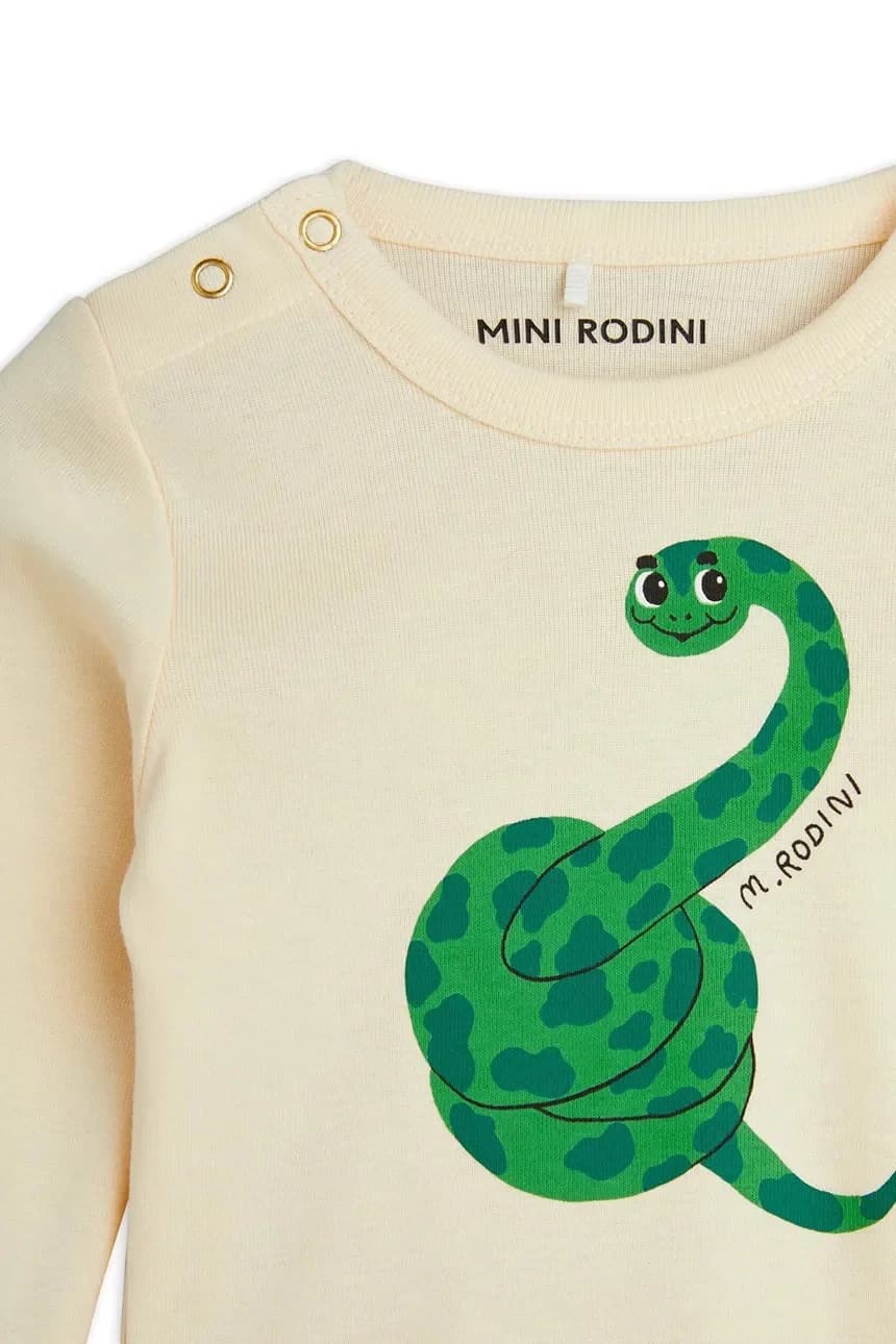 Хлопковое детское боди Snake - фото 3