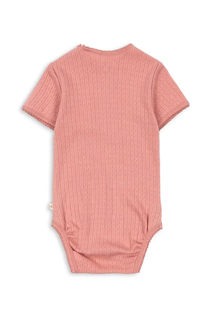 Хлопковое детское боди MINNIE SS BODY GOTS - фото 2