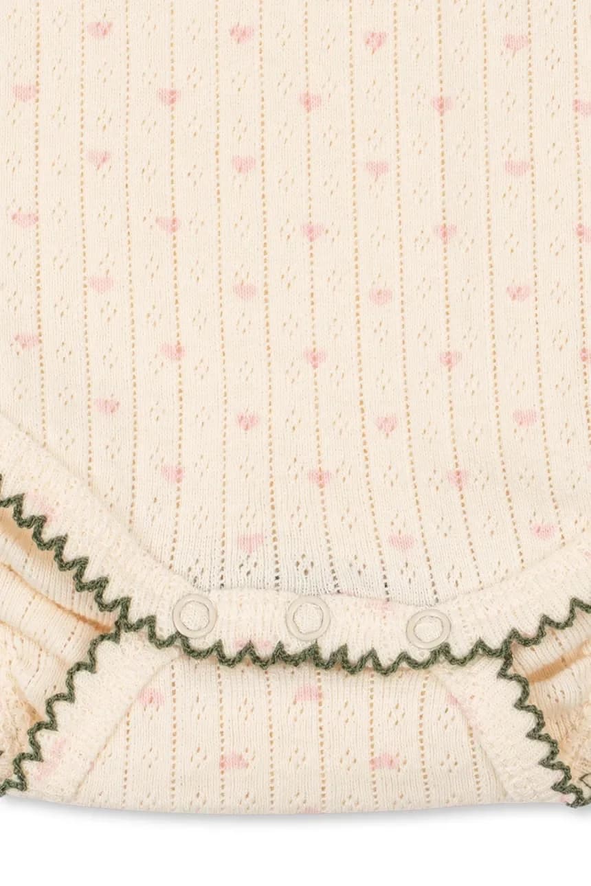 Хлопковое детское боди MINNIE SS BODY GOTS - фото 6