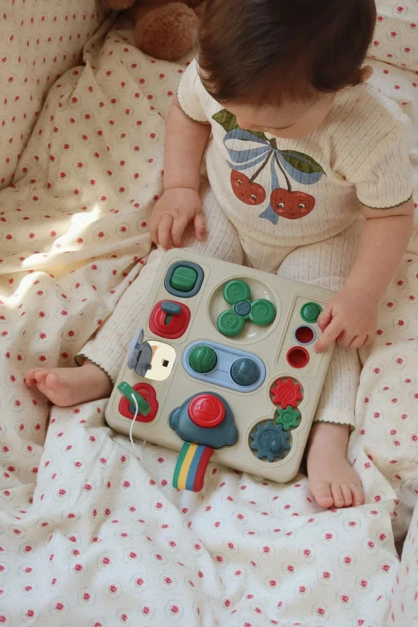 Хлопковое детское боди MINNIE SS BODY GOTS - фото 8