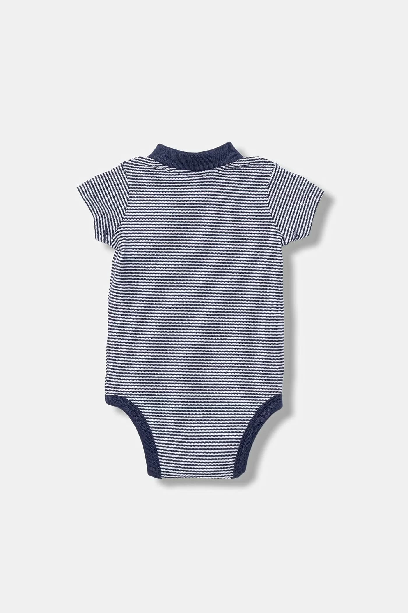 Детское боди из хлопка с эластаном - фото 2