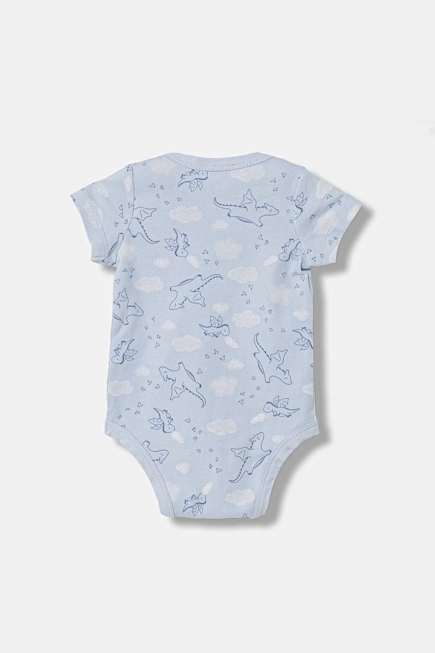 Боди для малышей из хлопка с эластаном, 2 шт. - фото 4