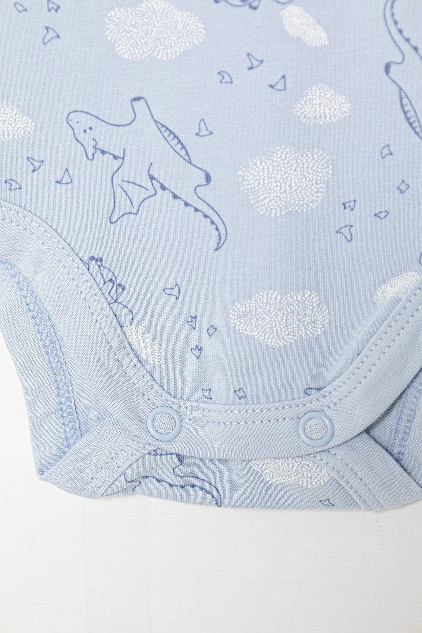 Боди для малышей из хлопка с эластаном, 2 шт. - фото 7