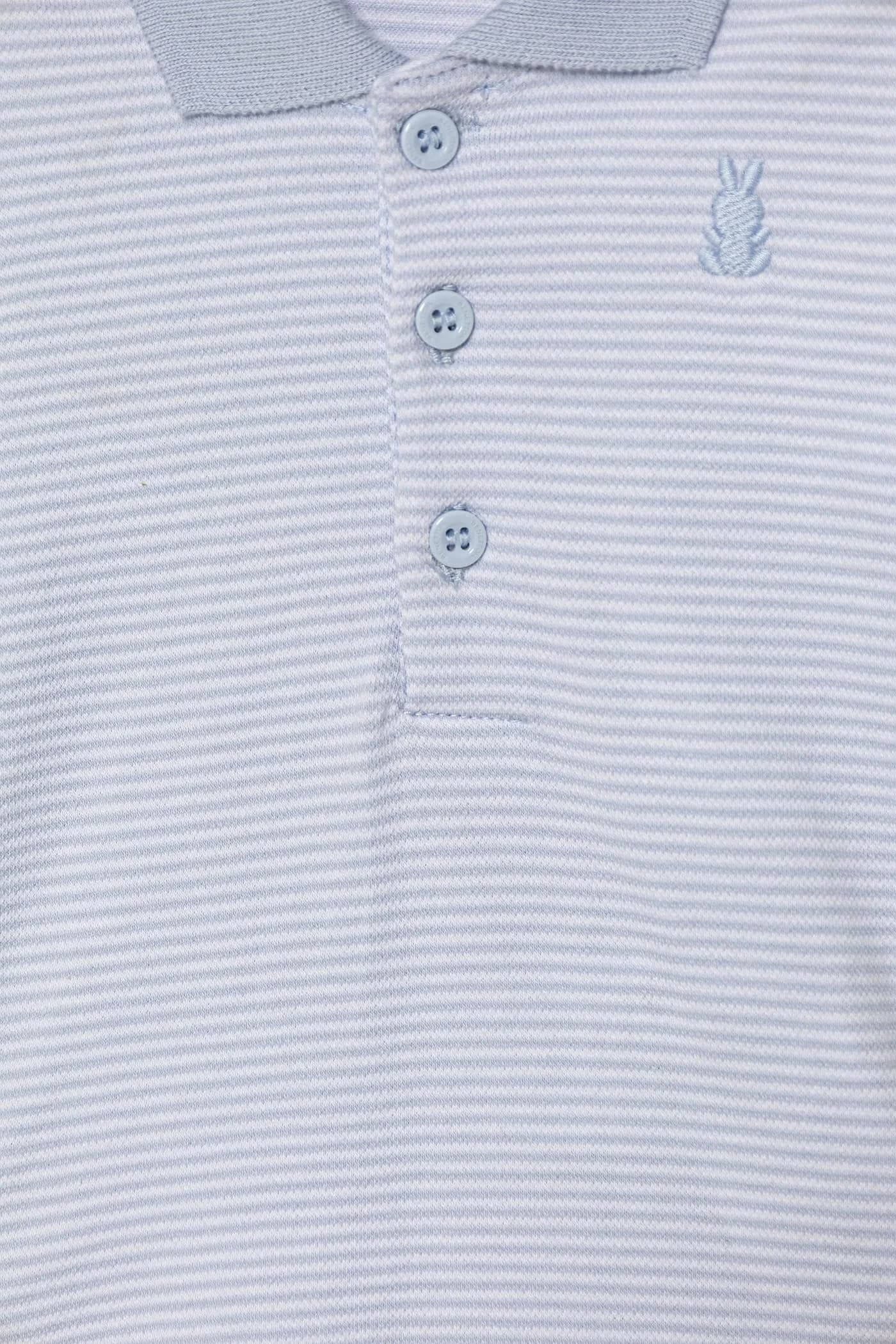 Детское боди из хлопка с эластаном - фото 3