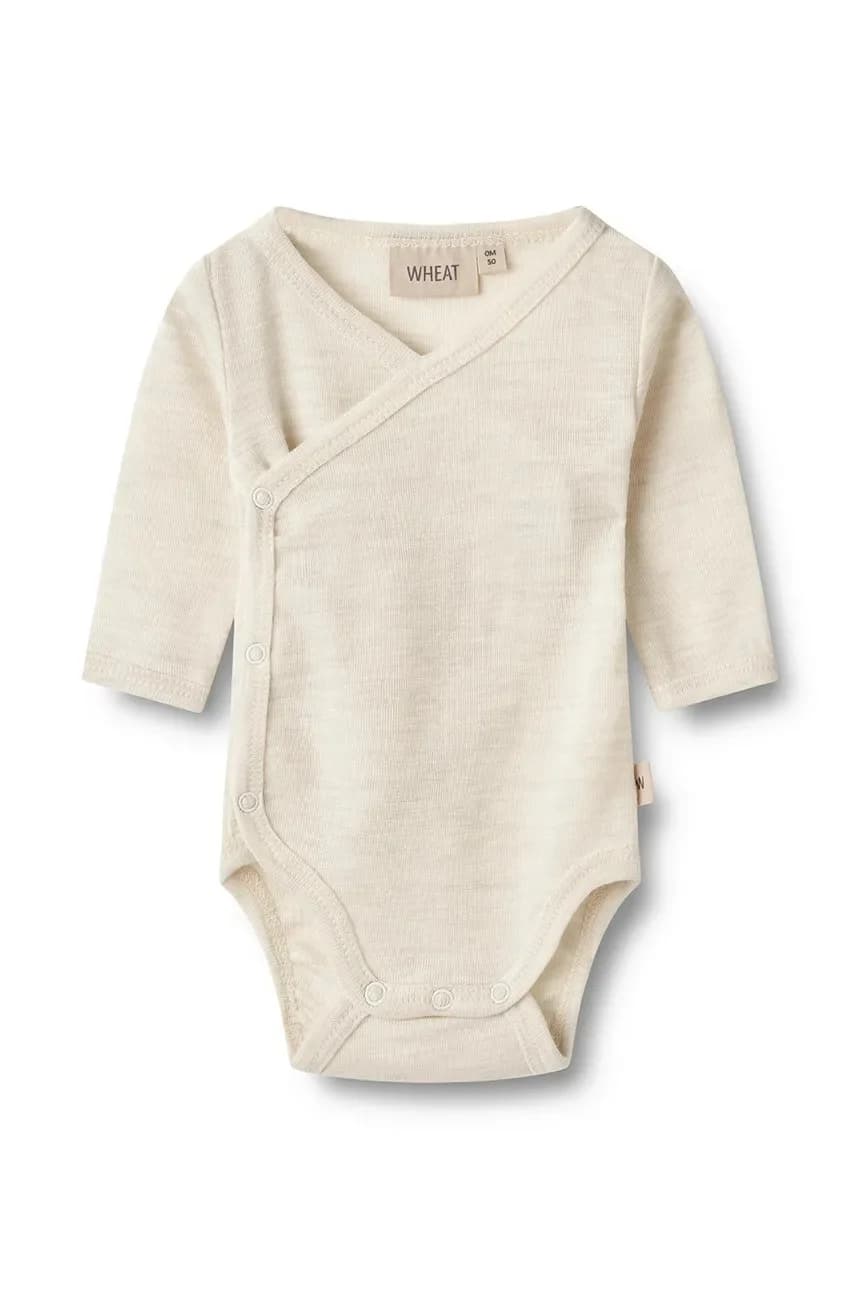 Детское боди из шерсти мериноса.