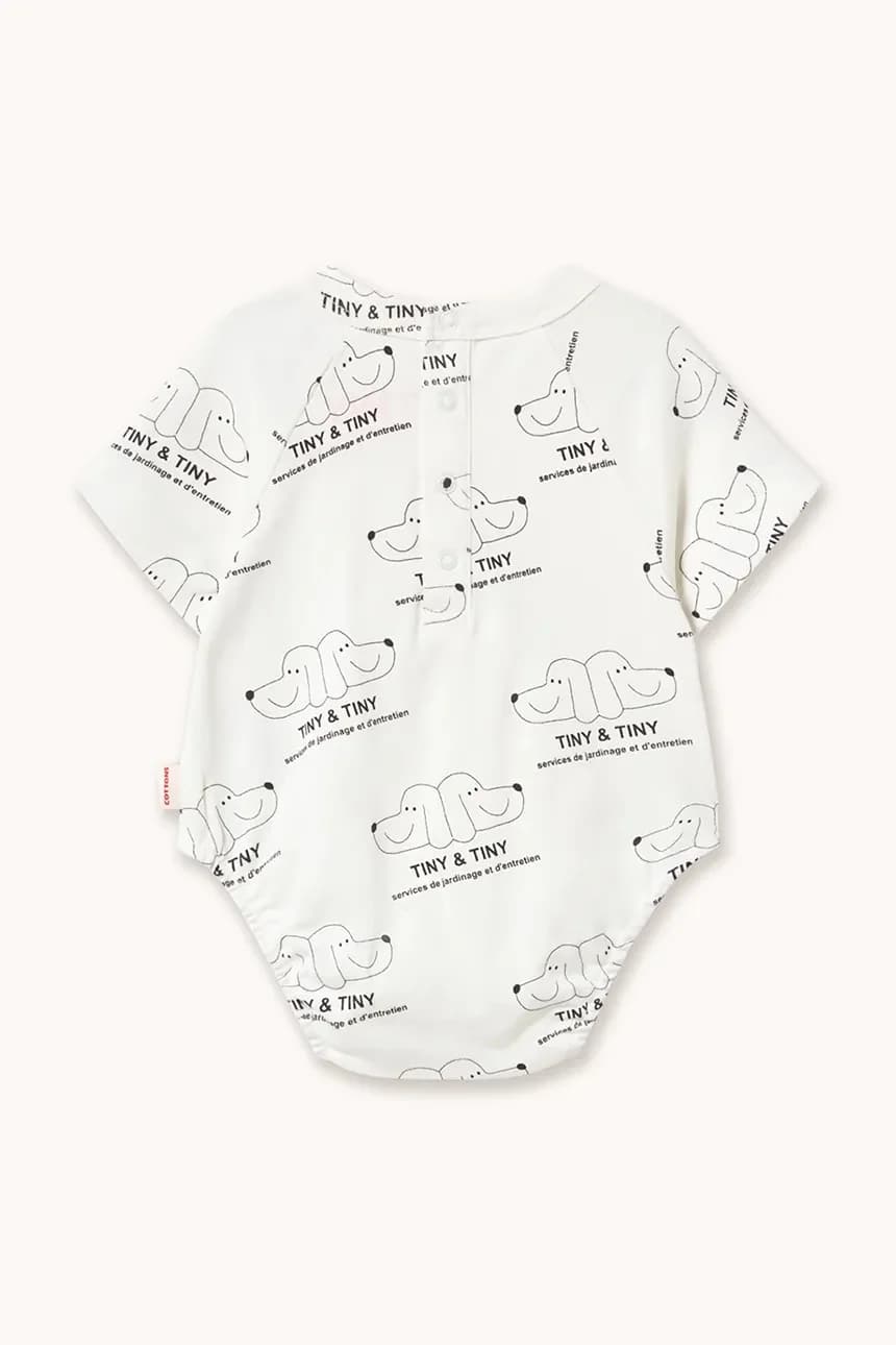Хлопковое детское боди TINY & TINY KNITTED BODY - фото 2