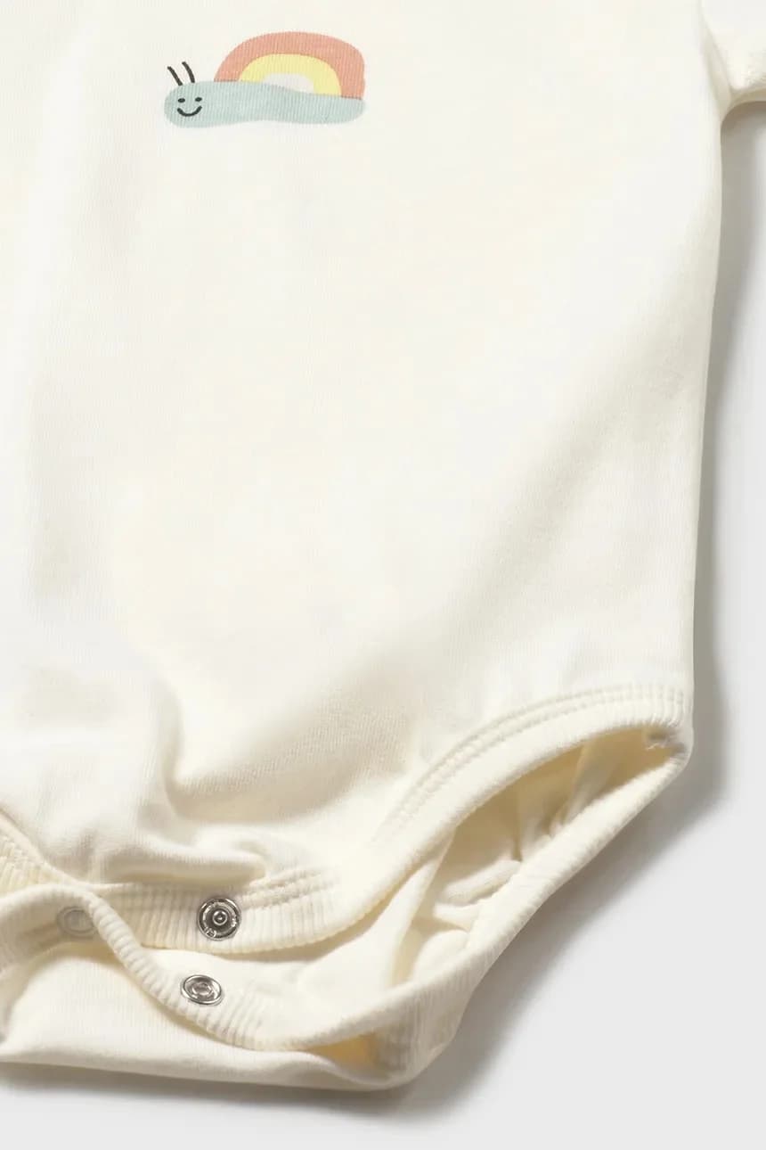 Хлопковое детское боди (2 шт.) - фото 4