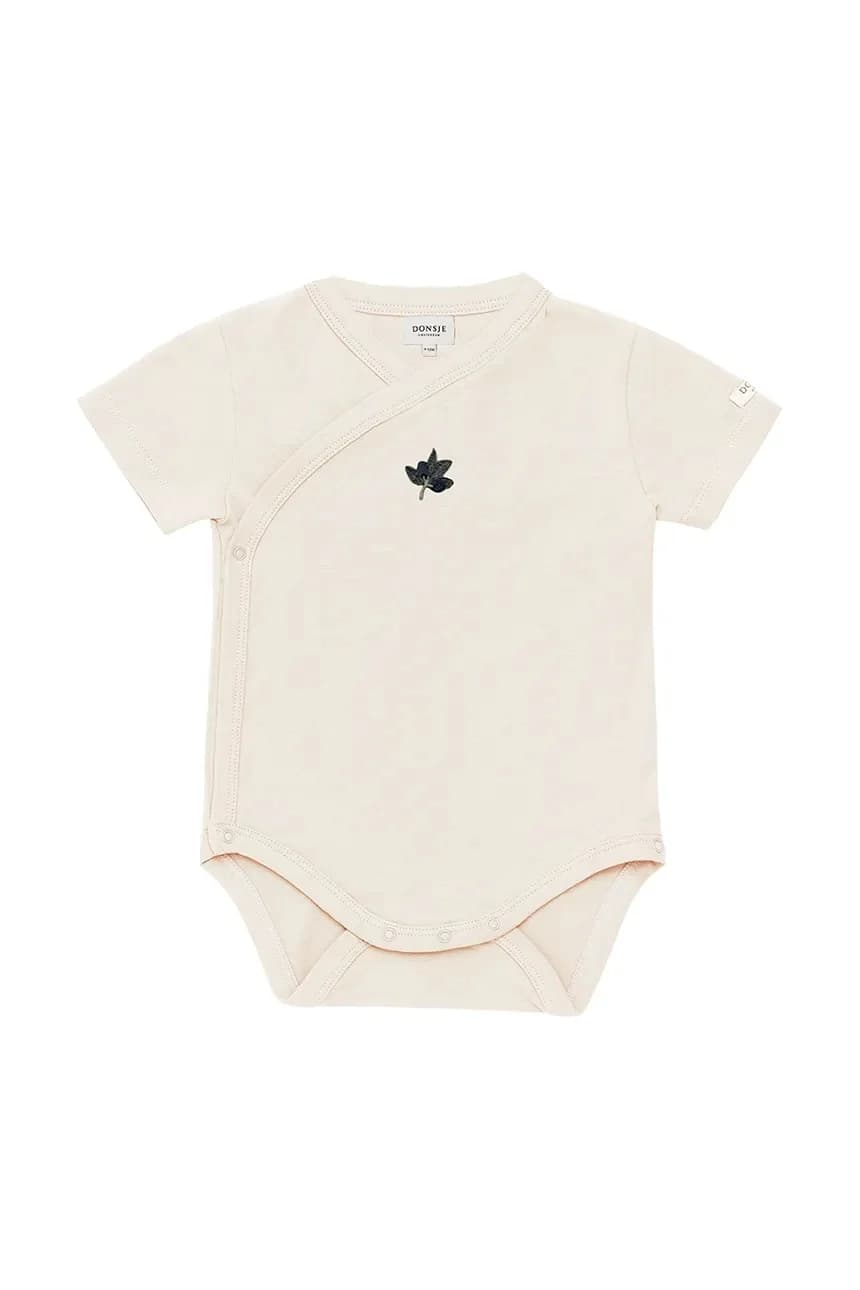 Хлопковое детское боди Cadey Bodysuit Olive - фото 2