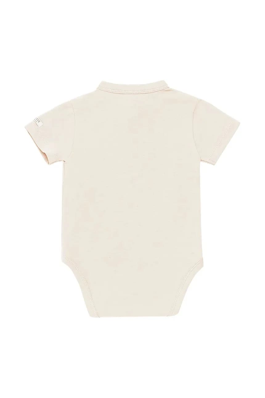 Хлопковое детское боди Cadey Bodysuit Olive - фото 3