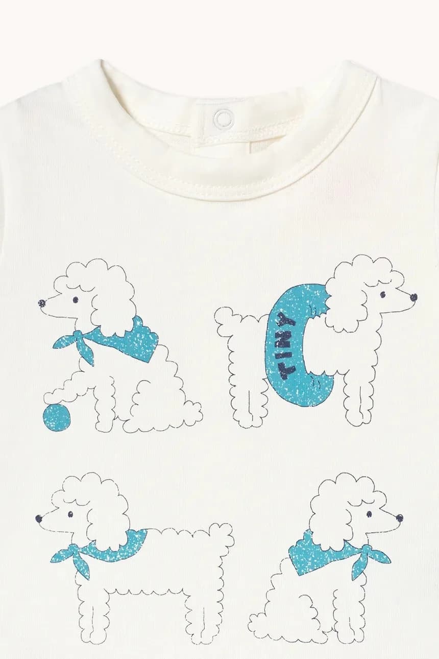 Хлопковое детское боди POODLE GRAPHIC BODY - фото 3