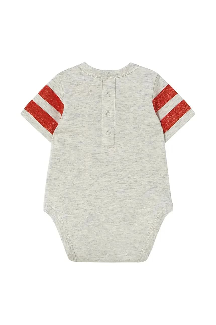 Хлопковое детское боди STRIPES LOGO BODY - фото 3