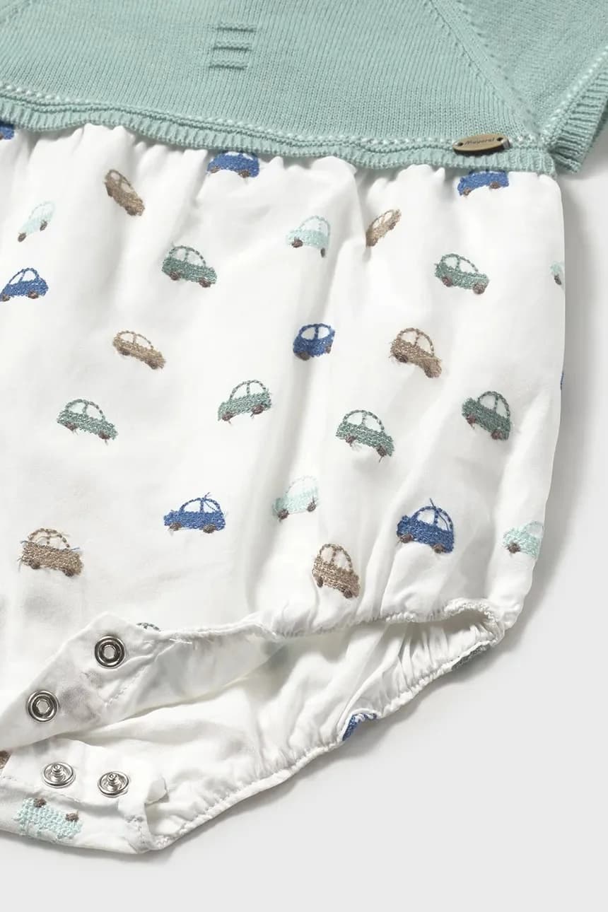 Хлопковые детские комбинезоны - фото 3