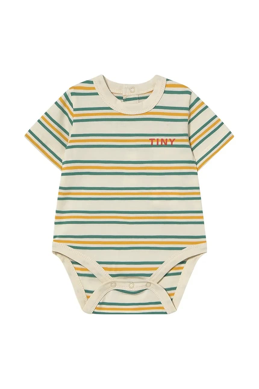Хлопковое детское боди STRIPES MULTICOLOR BODY - фото 2