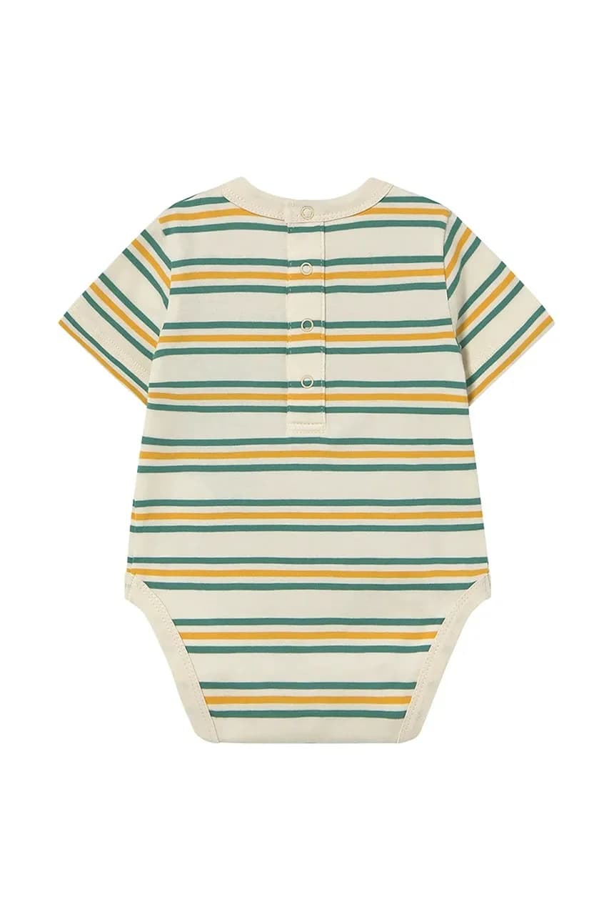 Хлопковое детское боди STRIPES MULTICOLOR BODY - фото 3